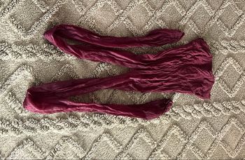 Collant bordeaux femme