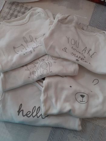 5 bodies manches longues