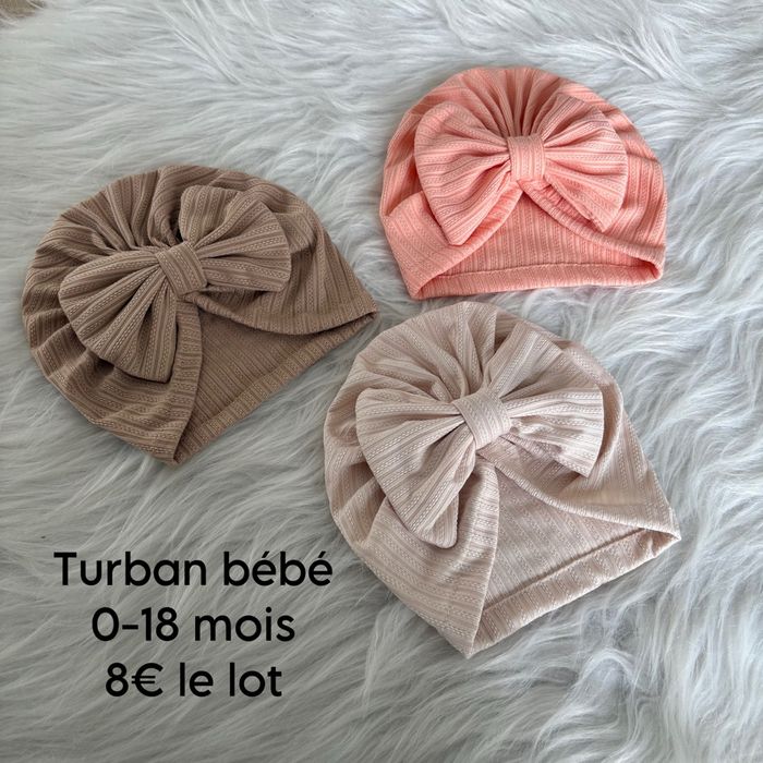 Turban bébé 0-18 mois