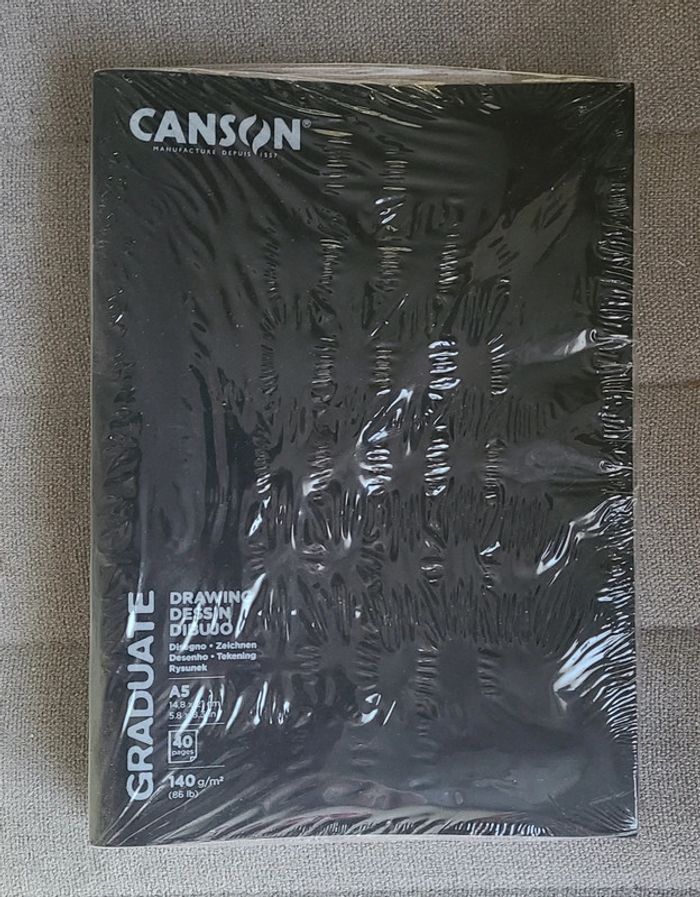 Lot de 5 carnets de dessin Canson Neuf