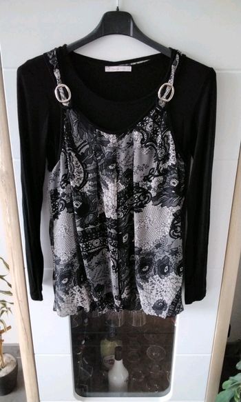 T-shirt/ Tshirt manches longues femme  - M - 38