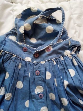 Robe fille sans manche