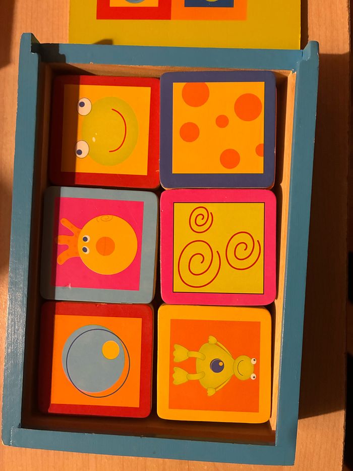 Jeu memory en bois - photo numéro 2