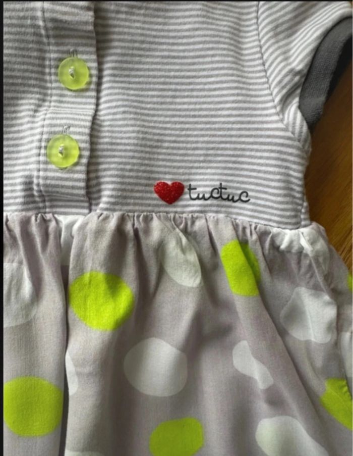 Robe légère d'été fille 12 mois Tuc Tuc - photo numéro 5