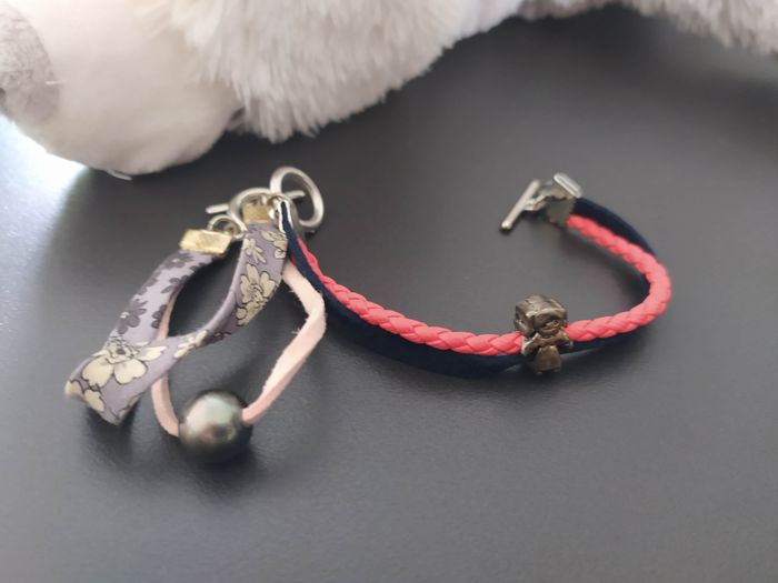 Lot 2 bracelets pour fille - photo numéro 2