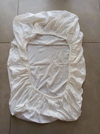 Drap housse pour lit bébé