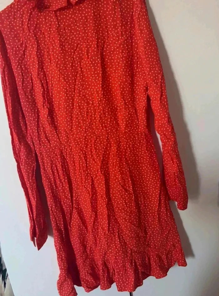 Robe portefeuille rouge taille 36 - photo numéro 2