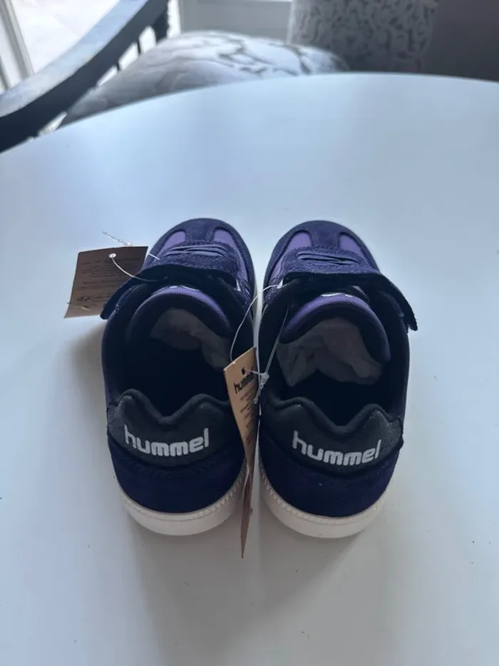 Baskets Hummel violet et noir – Taille 33 – Neuves étiquette - photo numéro 4