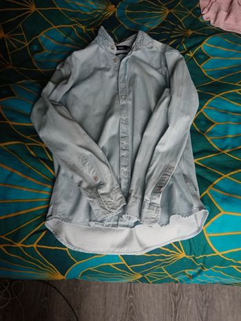 Chemise en jean manche longue homme