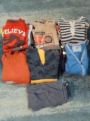 Lot vêtements garçon automne hiver 3 ans