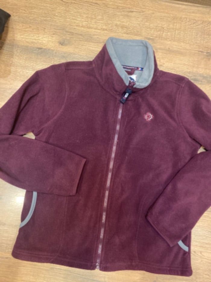 Polaire violet taille 14 ans