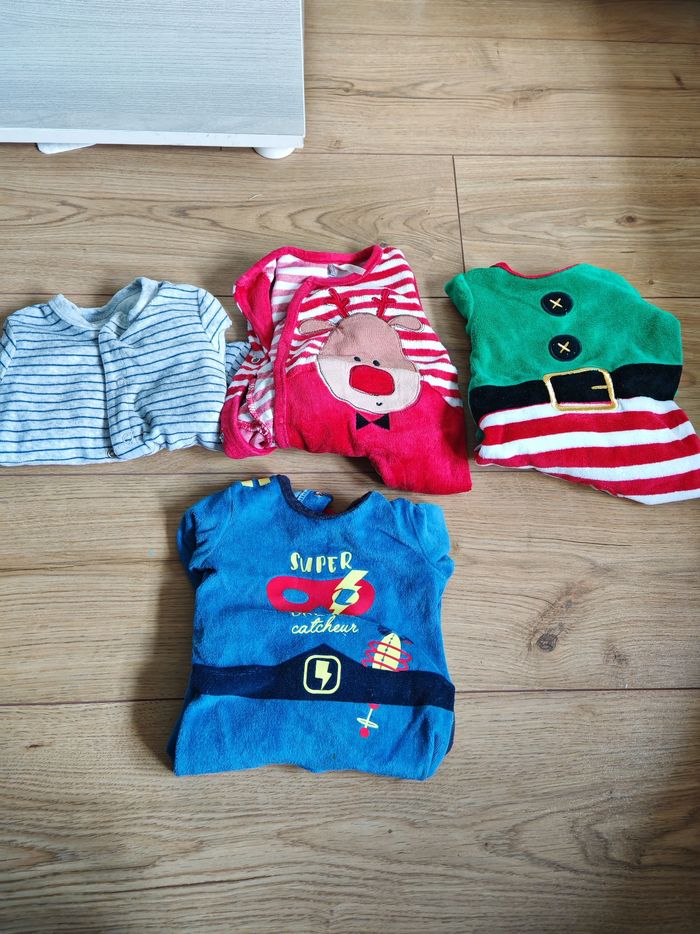 Lots Pyjama bébé 1 mois - photo numéro 2