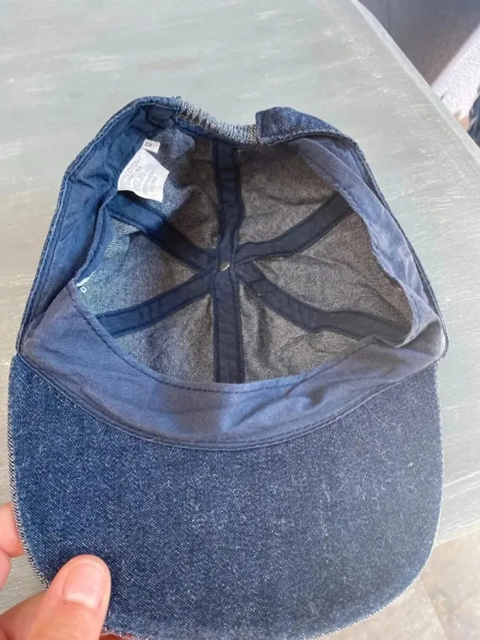 Casquette garçon taille 52 couleur jean - photo numéro 6