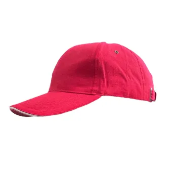 Casquette Dakota rouge enfant/ado – 100 % coton Taille Unique Neuf