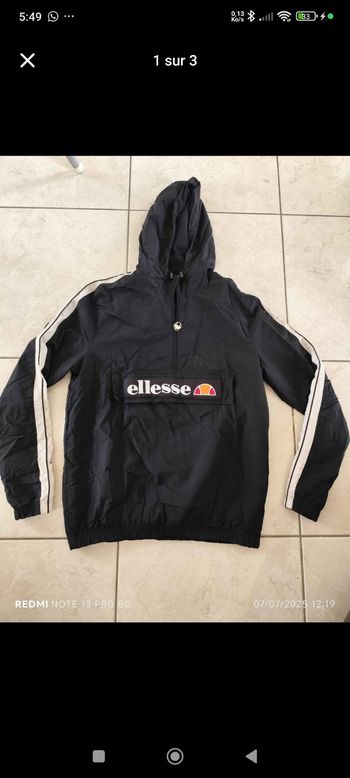 Veste elesse taille XS