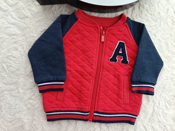 Ensemble sport (veste zippée+pantalon confortable) Garçon 6 mois - photo numéro 3