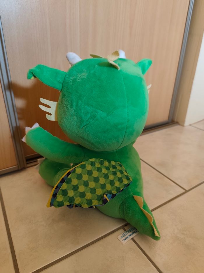 Peluche d'éveil Mon copain le dragon - photo numéro 3