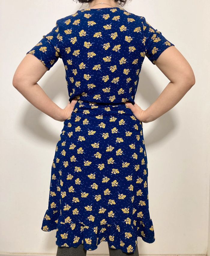 Robe longue bleue taille 40 - photo numéro 2