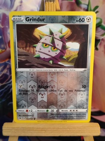 Grindur reverse 123/185 voltage éclatant