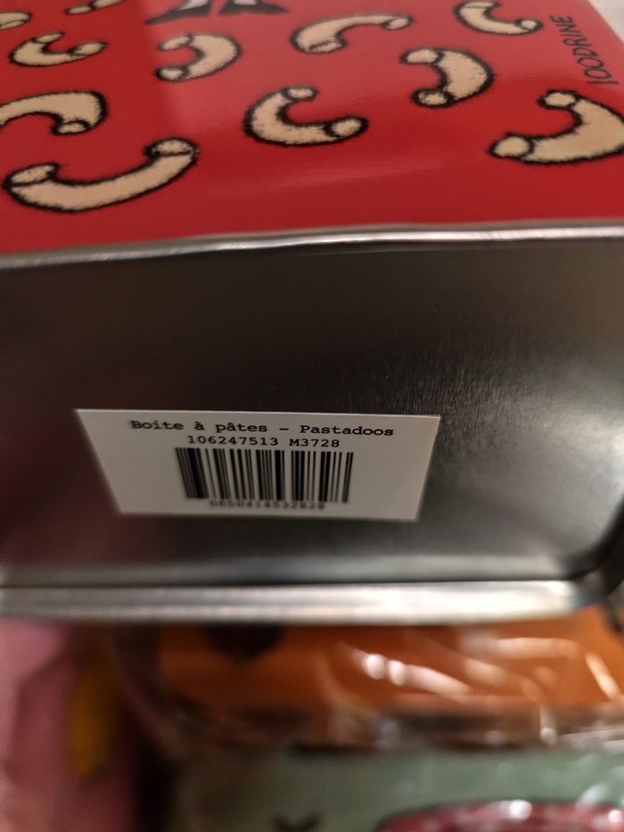 Boîte à pâtes  en métal - photo numéro 5