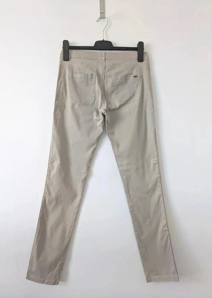 Pantalon d'été beige - IKKS - taille 28 (FR 38) - photo numéro 2