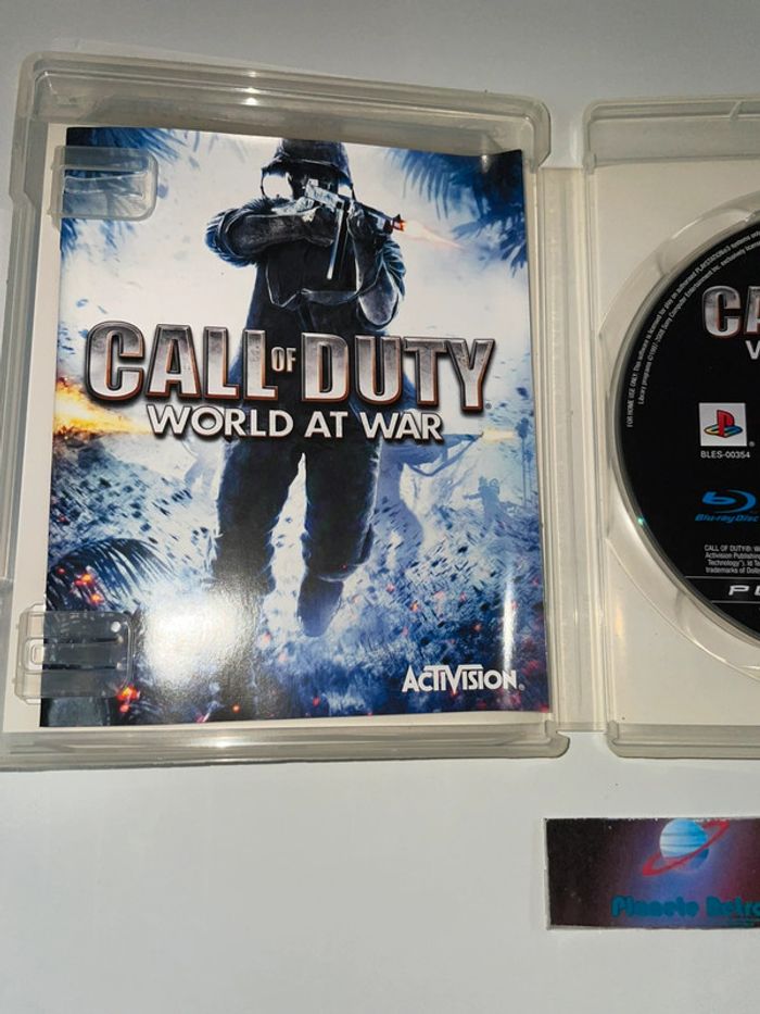 Lot 2 Jeux Guerre PS3 - Call Of Duty World At War / Battlefied 4 VF Sony PAL - photo numéro 9