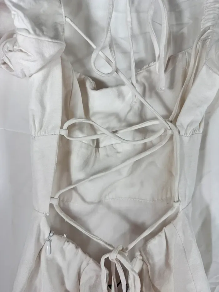 Robe blanche Zara - photo numéro 5