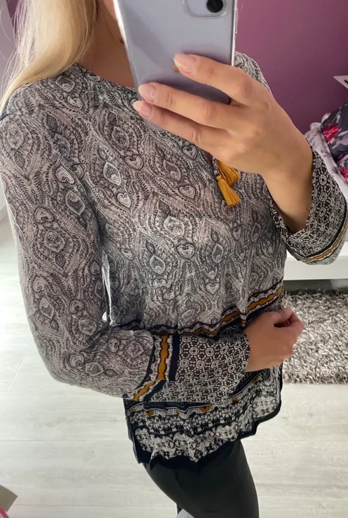 Haut blouse Promod - photo numéro 5
