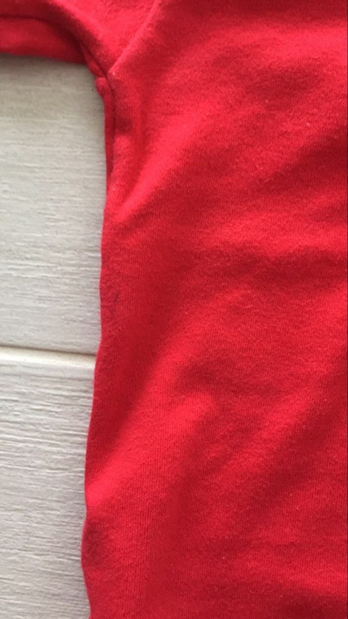 Body manches longues rouge fixoni 86 - photo numéro 5