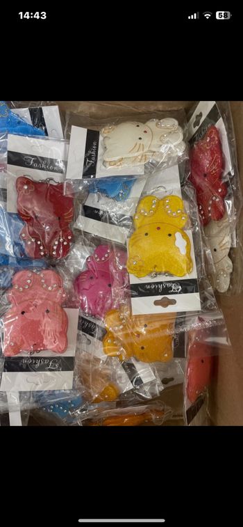 Lot boucles d’oreilles fantaisie