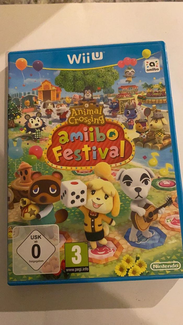 animal crossing amiibo festival wii u