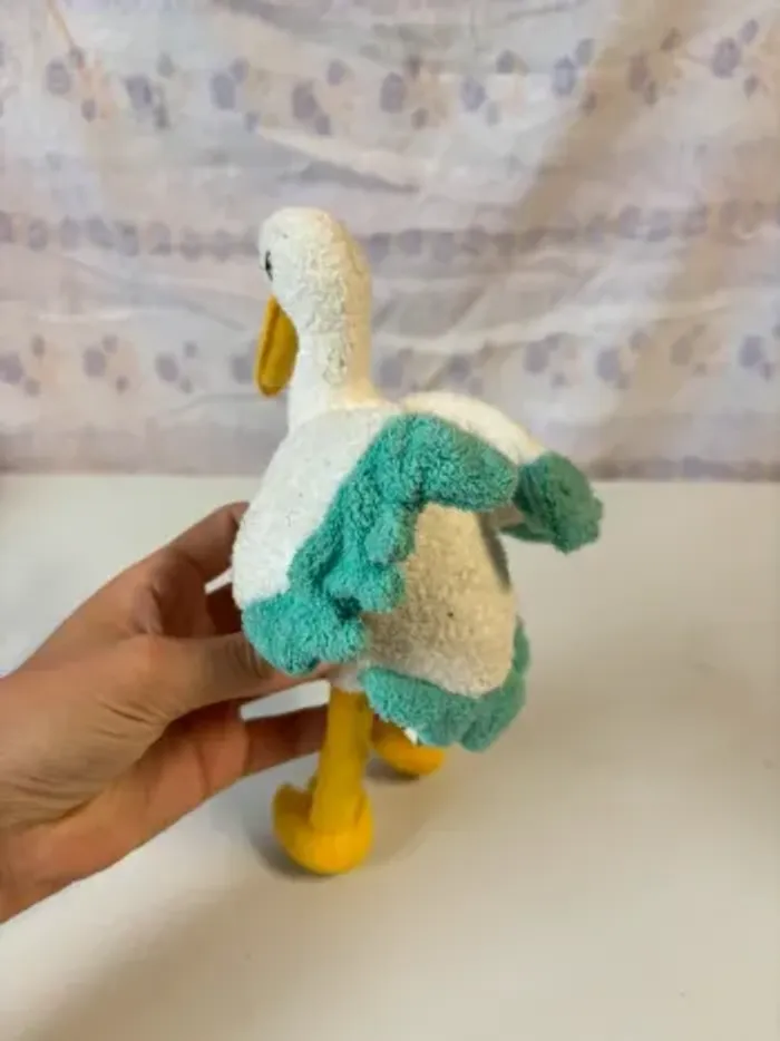 Peluche cigogne - photo numéro 2