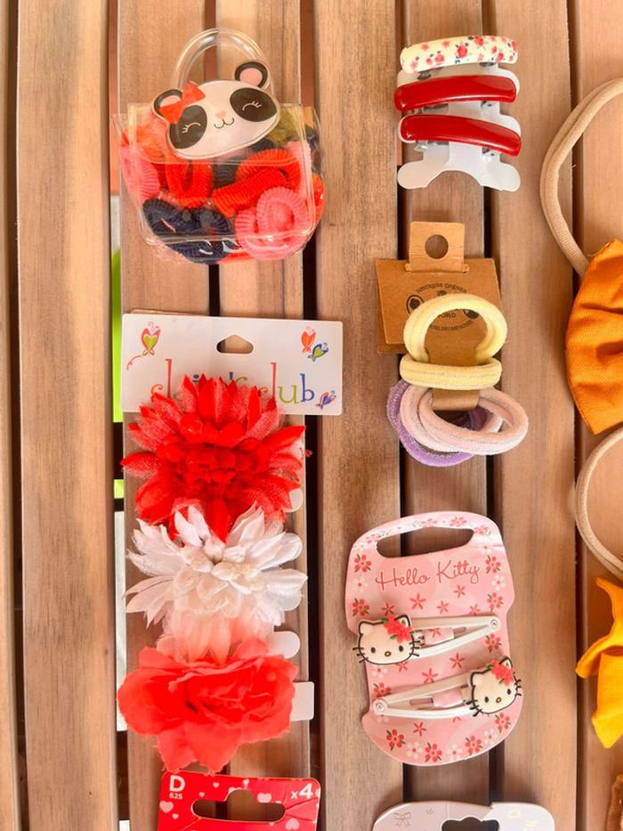 Gros lot accessoires cheveux petite fille - photo numéro 2