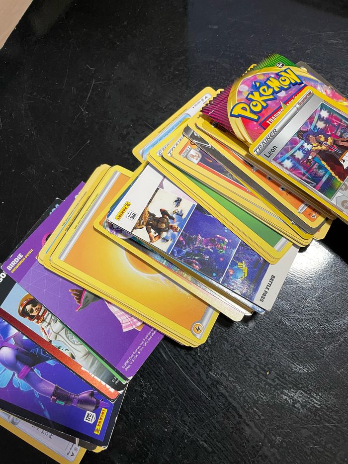 Gros lot carte Pokémon ex mega évolution (fortnite ) +de 100 cartes en cadeau - photo numéro 2