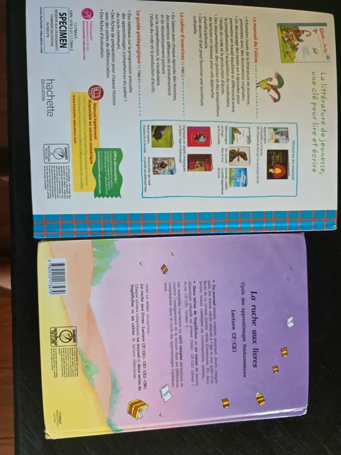 Lot livres ce1 la ruche aux livres et chute je lis - photo numéro 2