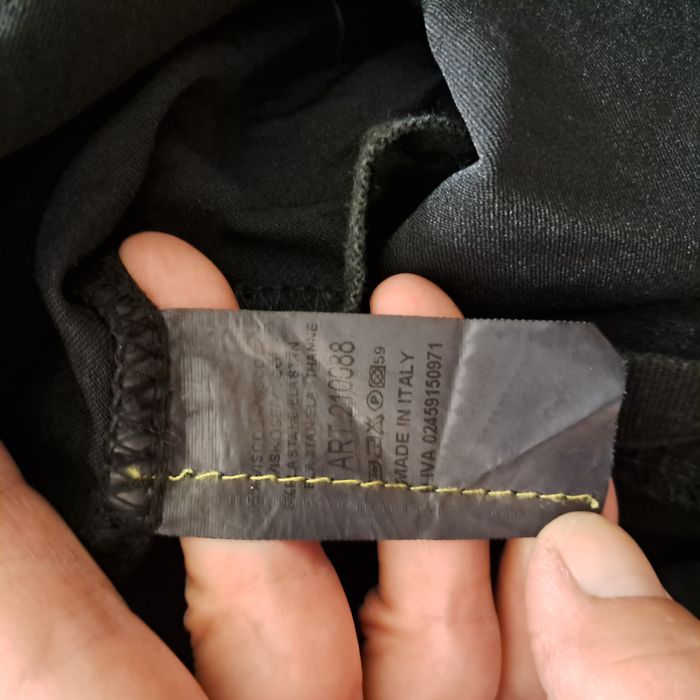 Pantajogg Noir avec bandes argentées sur les cotés Made in Italy Taille unique - photo numéro 8