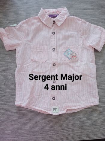 Camicia Sergent Major 4 anni