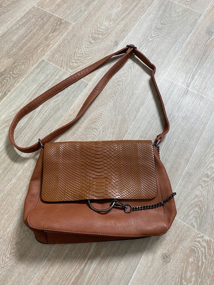 Sac à main marron