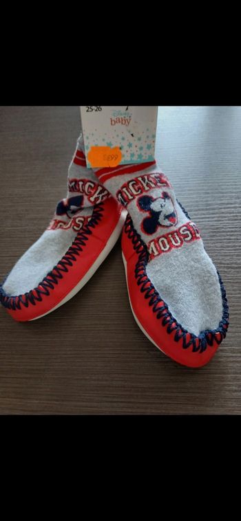 Chaussons chaussettes mickey disney 25/26