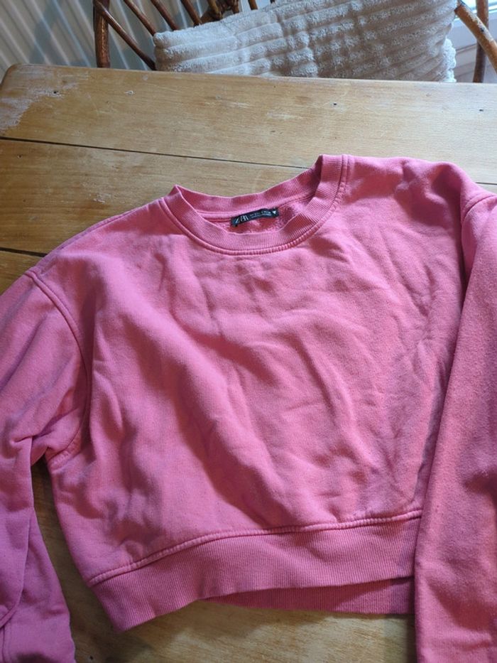 Croc top rose Zara S - photo numéro 7