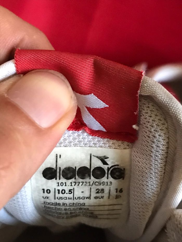 Baskets enfant marque Diadora taille 28 - photo numéro 7