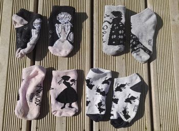 Socquettes reine des neiges 