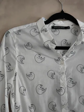 Chemise Monoprix motif chat 36