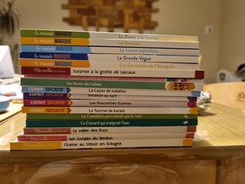 Lot de livre hachette collection 
