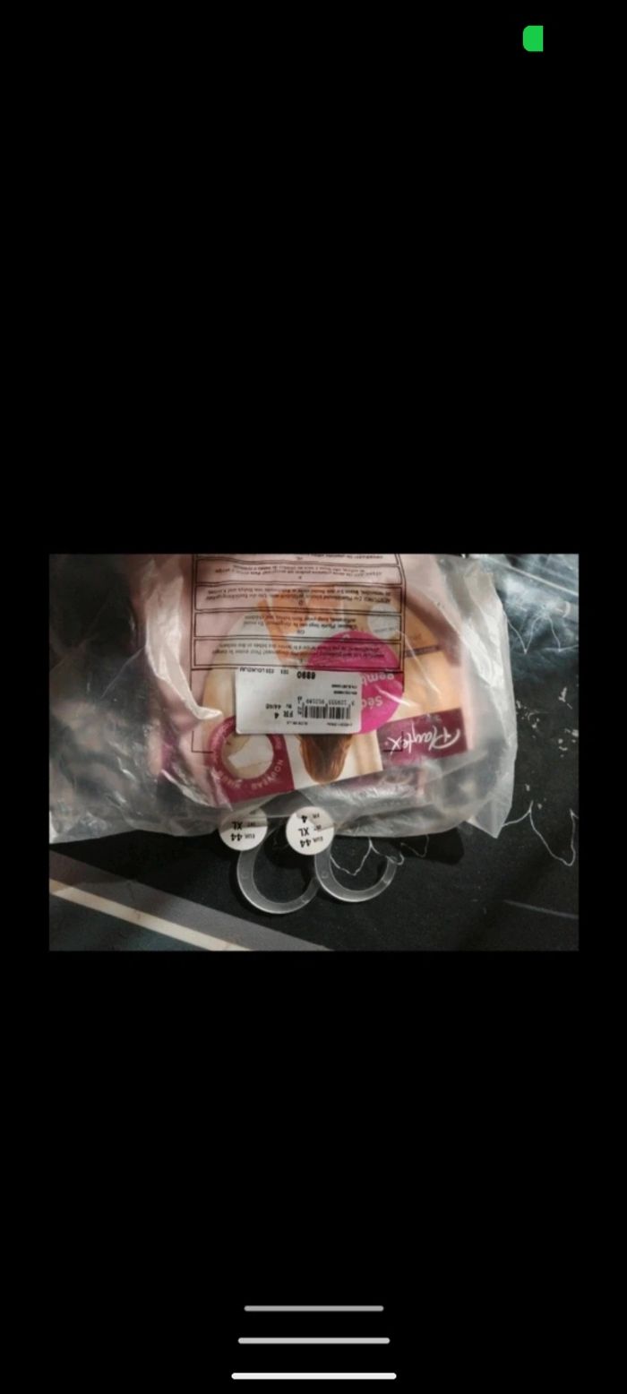 Lot de 4 strings Playtex vintage vieux rose. Taille 42/44 - photo numéro 6