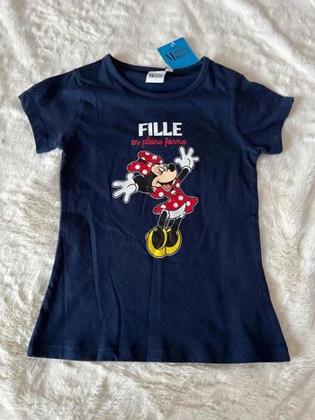 tee shirt minnie disney
