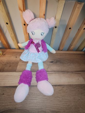 Poupée Jeanne doudou et compagnie 