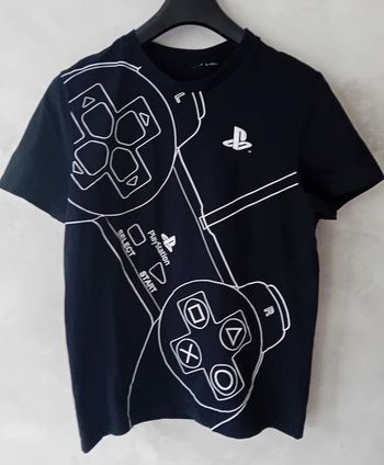 Tee-shirt noir PlayStation