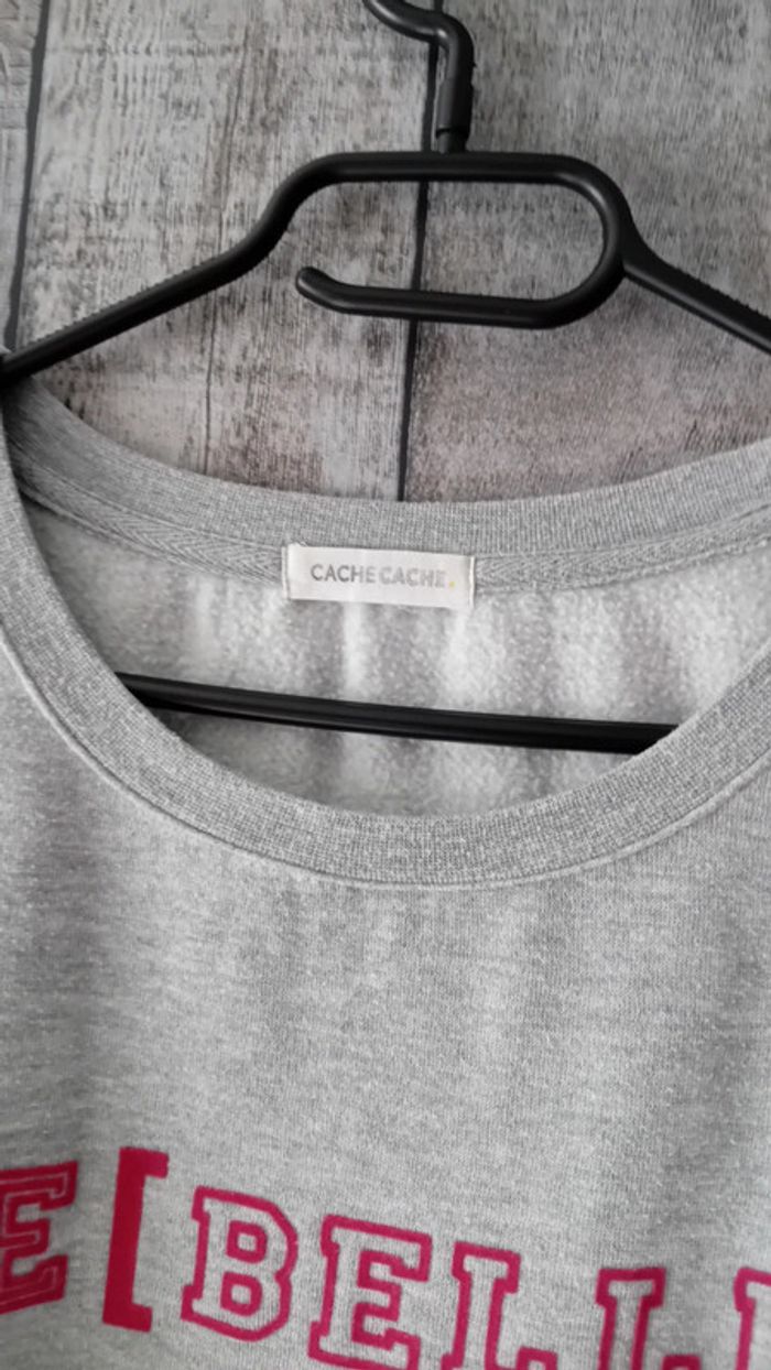 Pull gris - photo numéro 3