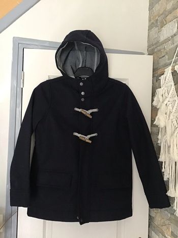 Duffle-coat à capuche  50% laine taille XS colorie marine  marque Roamers&Seekers